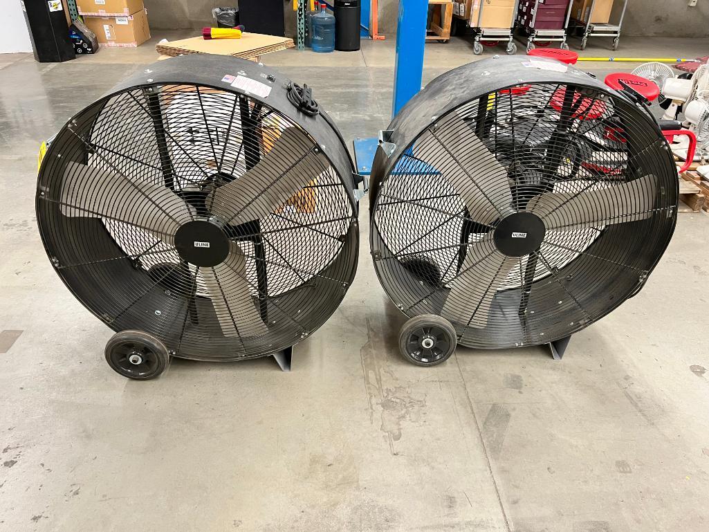 (2) Uline 36" Fan