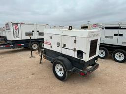 Wacker G25 Diesel Powered Generator, Trailer Mounted, S/N 5668330