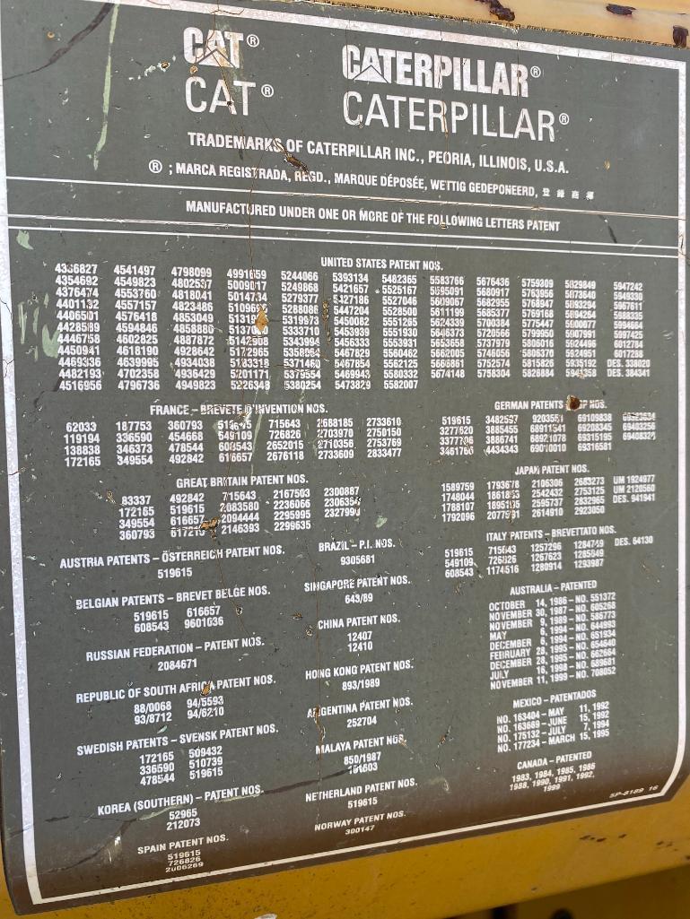 2001 Caterpillar D8R Dozer, Pin No. 6YZ00526, 27,721 Hours, 3406E Engine, S/N BET00698, 24" Wide