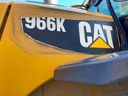 2012 Caterpillar 966K Wheel Loader, Pin No. CAT0966KPTFS00295