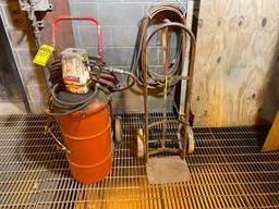 Lincoln Grease Cart & 2-Wheel Dolly (Located on second floor of the plant)