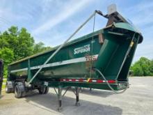 2015 Superior 39' Frame Dump Trailer, Spread Axle, Unit T105