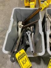 Lot of Adjustable Wrenches