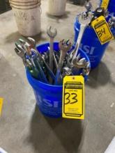 Lot of 1" Combination Wrenches