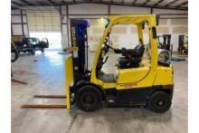 2018 Hyster 5,000-LB. Capacity Forklift, Model H50FT, P177V10770S, LPG, Solid Pneumatic Tires,