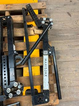 Maxisjax Reel Stand & Rope Reels, 3,000 LB. Capacity