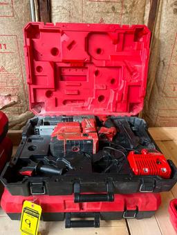 Milwaukee 1-1/8" SDS Plus Rotary Hammer, 18 V, w/ Charger, No Battery