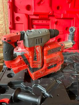 Milwaukee 1-1/8" SDS Plus Rotary Hammer, 18 V, w/ Charger, No Battery
