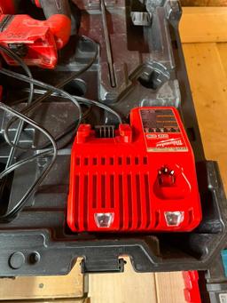 Milwaukee 1-1/8" SDS Plus Rotary Hammer, 18 V, w/ Charger, No Battery