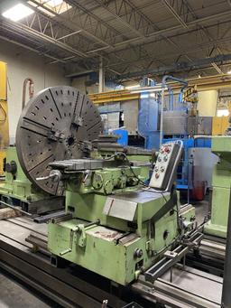 TADU Frontal Engine LATHE w/ 80" Chuck, Model: FS-LR; S/N V-F-16