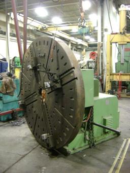 TADU Frontal Engine LATHE w/ 80" Chuck, Model: FS-LR; S/N V-F-16
