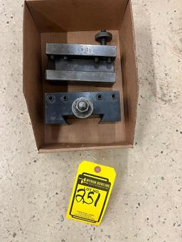 (2) Aloris Tool Holders: (2) DA1