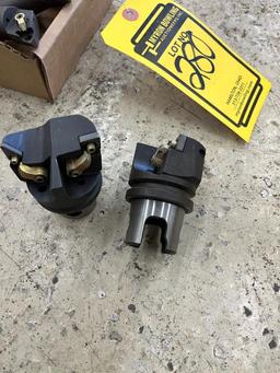 (8) Kennametal KM40 Tools - Boring Bars (4) & 2 styles KM40 Heads (2)(2)