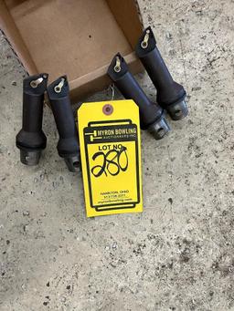 (8) Kennametal KM40 Tools - Boring Bars (4) & 2 styles KM40 Heads (2)(2)