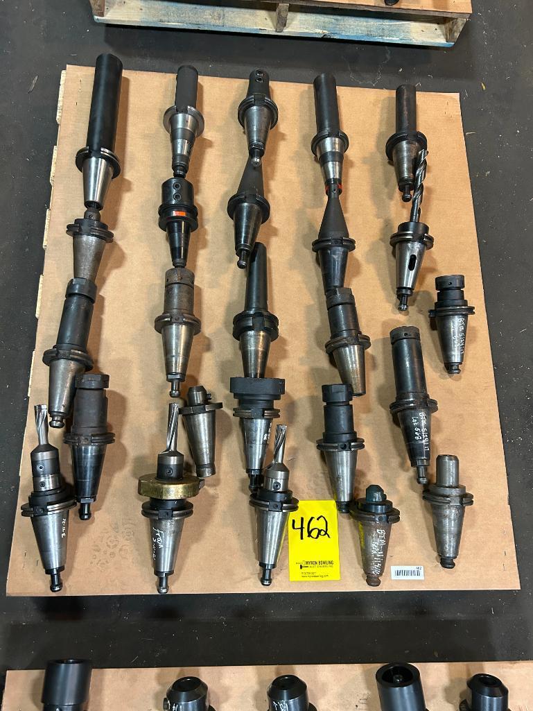 (25) Pieces of Assorted Cat 50 Tooling