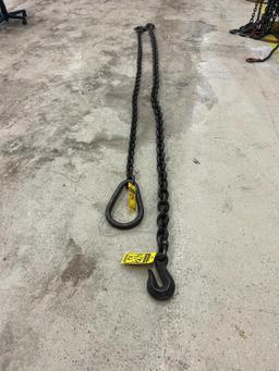 (2) Chains; (1) 3/4" w/ 138" Reach & (1) 1/2" w/ 10' Reach