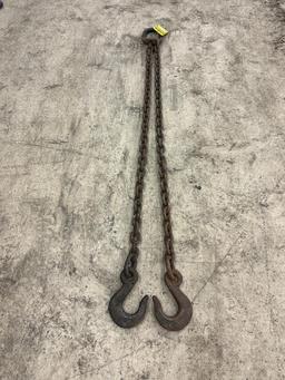 CM 2-Leg 1/2" Chain w/ 6' Reach, 22,500 LB. WLL.
