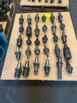 (30) Pcs. of Assorted Cat 45 Tooling