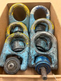 (6) Metric Swivel Hoist Rings