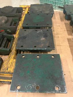 (4) Hilman 15-Ton Machine Skates