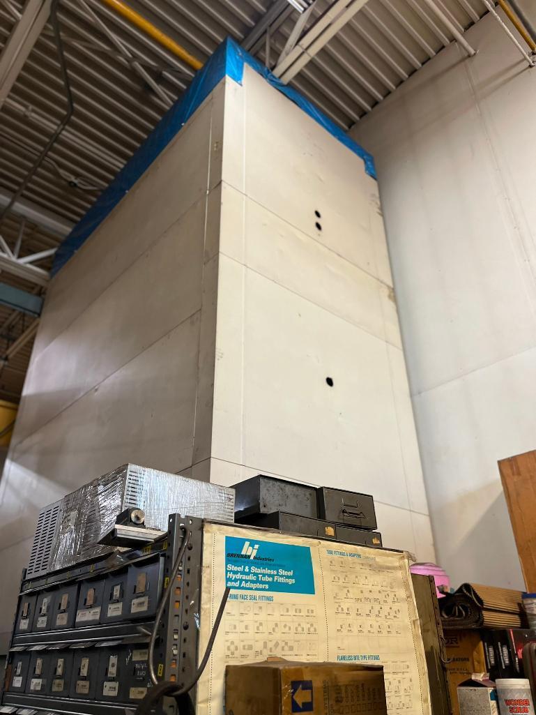 WHITE Vertical Storage Carousel, 20 Trays, Model TG2261, S/N TG6525020