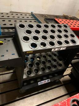 (2x) Huot ToolScout CAT-50 Taper Tool Carts