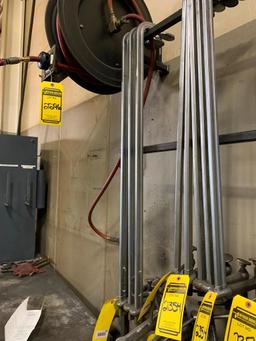 (2) 40" Bar Slide Welding Clamps