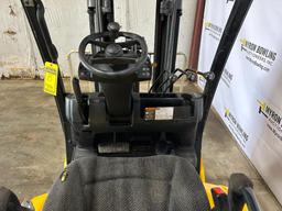 Yale 5,000-LB. Capacity Forklift, Model GLC050VXNLSE083, S/N C910V05952R, LPG Gas, Non-Marking
