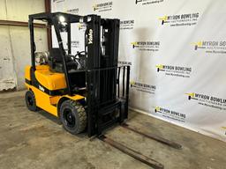 2016 Yale 5,000-LB. Capacity Forklift, Model GLP050MXNEA084, S/N A390V01679P, LPG Gas, Solid