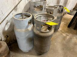 (5) Forklift Propane Tanks