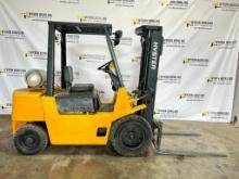 Hyster 5,000-LB. Capacity Forklift, Model H50XL, S/N C177B13066N, LPG Gas, Solid Pneumatic Tires,
