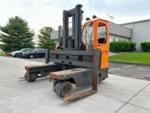 2013 Hubtex 15,000-LB. Capacity Multidirectional Forklift, Model DQ 70-G, S/N 3051-EL, LPG Gas,