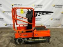 JLG Man Lift, 10' Max. Lift, Model 10MSP, S/N 0130037027, 24 Volt, 1,260 Weight **Needs Repair**