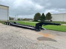 1999 TrailKing Tri-axle RGN Trailer, 55-Ton Capacity, 26' Deck, Clean Title