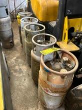 (5) Forklift Propane Tanks