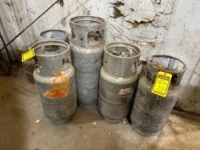 (5) Forklift Propane Tanks