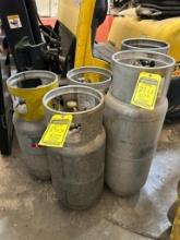 (5) Forklift Propane Tanks