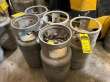 (5) Forklift Propane Tanks