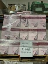 Pallet Consisting of (81) Cases of Perlina Sparkling Rose Wine