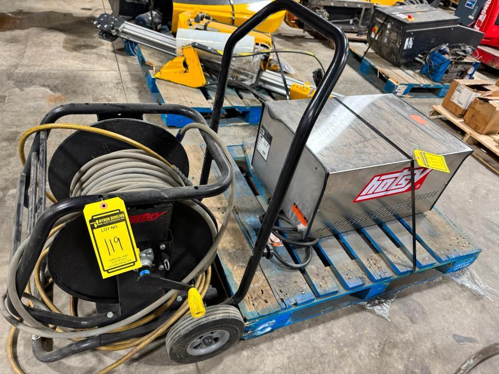 Hotsy Pressure Washer, 3000 PSI, 60 Hz, 3 Phase, Model 1745HOTSYCWW, S/N 11066012 ($20 Loading fee