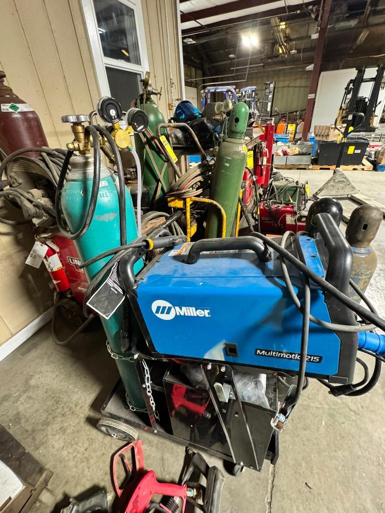 Miller Electric Welder, S/N NC121291N ($10 Loading fee will be added to buyer's invoice)