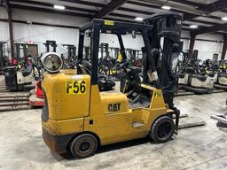 Caterpillar 10,000-LB. Capacity Forklift, Model GC45KSWB, S/N AT87A31099, LPG, Treaded Cushion