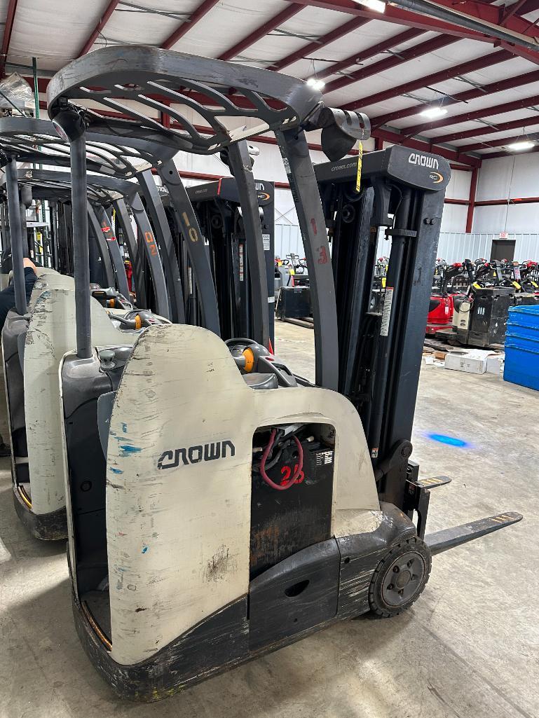 2017 Crown 3,000-LB. Capacity Dock Stocker Forklift, Model RC5525-30, S/N 1A495301, 36-Volt Battery,