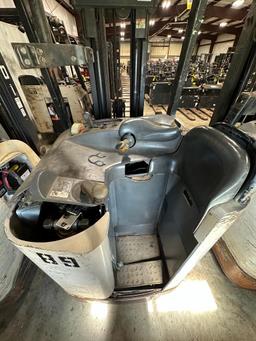Crown 3,200-LB. Capacity Dock Stocker Forklift, Model RC3020-35, S/N 1A318332, 36 Volt Battery, 190"