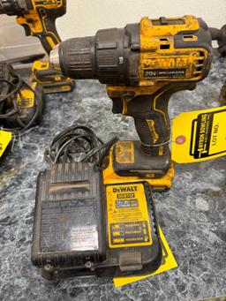 DeWalt 1/2" Cordless Drill Driver, Model DCD708, w/ (2) Batteries & (1) Charger