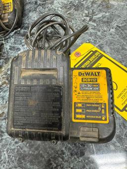 DeWalt 1/2" Cordless Drill Driver, Model DCD708, w/ (2) Batteries & (1) Charger