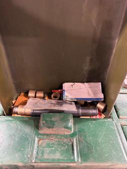 (2) Pigeonhole Cabinets w/ Contents of Forklift Parts & Hardware ($20 Loading fee will be added to
