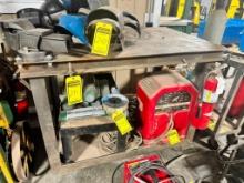 Welding Table, 50-1/2" X 34", w/ Bessey Vise ($20 Loading fee will be added to buyer's invoice)