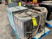 (3) Battery Chargers & (1) Lincoln 225 AMP Welder: (1) 24-Volt Charger, (2) 36-Volt Chargers ($20