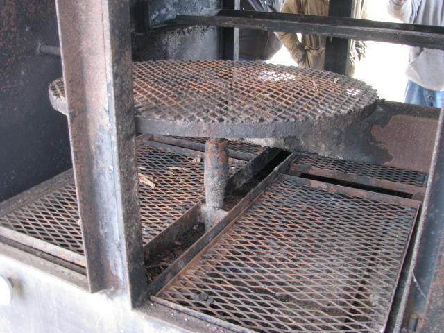 Ttailer mounted BBQ Pit with Front Fryers Large Smoker